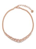 Shay - Gradual Diamond & 18kt Rose-gold Choker - Womens - Rose Gold