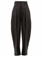 Isabel Marant Hexi High-rise Coated-cotton Trousers