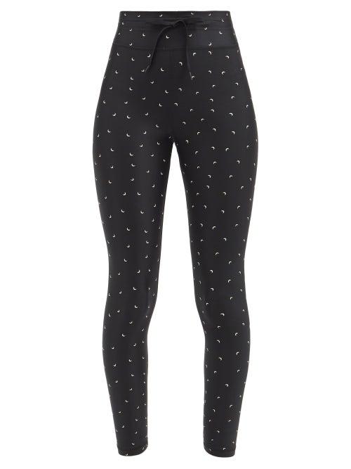 The Upside - Eclipse Jersey Leggings - Womens - Black And White