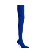 Matchesfashion.com Balenciaga - Over The Knee Boots - Womens - Blue