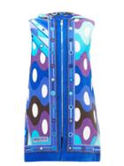 Matchesfashion.com Emilio Pucci - Vivara-print Cotton-terry Cover Up - Womens - Blue Multi