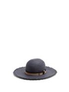 Matchesfashion.com Maison Michel - Alice Straw Hat - Womens - Navy