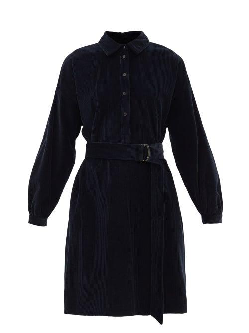Weekend Max Mara - Ceylon Dress - Womens - Dark Blue