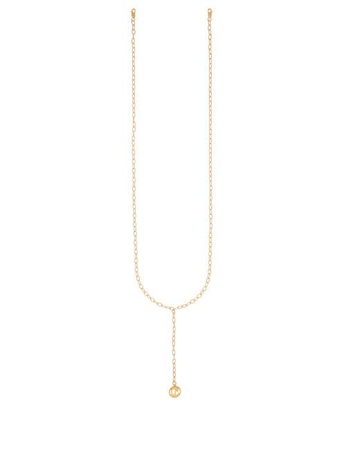 Matchesfashion.com Linda Farrow - 1 C2 Gold-plated Glasses Chain - Womens - Gold