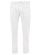 Matchesfashion.com Isabel Marant - Kanh Slim Fit Jeans - Mens - White