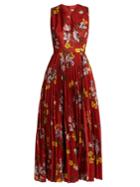 Erdem Noemi Floral-jacquard Dress