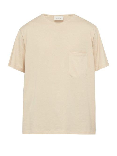 Matchesfashion.com Lemaire - Cotton Jersey T Shirt - Mens - Beige
