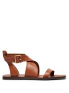 Matchesfashion.com Chlo - Leather Sandals - Womens - Tan
