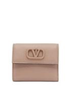 Matchesfashion.com Valentino Garavani - V-sling Leather Wallet - Womens - Grey