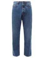 Another Aspect - Straight-leg Recycled Cotton-blend Denim Jeans - Mens - Blue