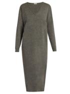 Tomas Maier V-neck Cashmere-knit Dress