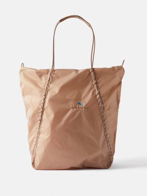 Klttermusen - Gebo Recycled-ripstop Tote Bag - Mens - Beige