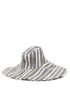 Matchesfashion.com Marrakshi Life - Striped Cotton-blend Hat - Womens - Multi