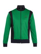 Gucci Contrast-panel Zip-through Sweatshirt