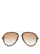 Matchesfashion.com Isabel Marant Eyewear - Windsor Aviator Tortoiseshell-acetate Sunglasses - Womens - Tortoiseshell