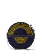 Sophie Anderson Nilsa Woven-straw Cross-body Bag