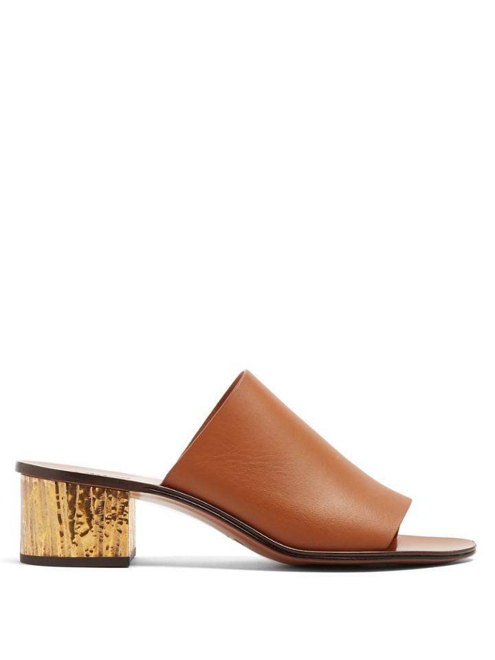 Chloé Qassie Block-heeled Mules
