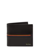 Matchesfashion.com Paul Smith - Signature Stripe Bi Fold Leather Wallet - Mens - Black