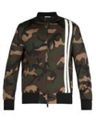 Matchesfashion.com Valentino - Camouflage Print Track Top - Mens - Green