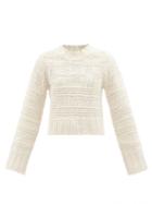 Joseph - Basket-stitched Sweater - Womens - Ivory