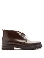 Fratelli Rossetti Dexter Raised-sole Leather Desert Boots