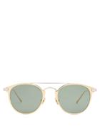 Cartier Eyewear Round Aviator-frame Acetate Sunglasses