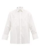 Matchesfashion.com Palmer//harding - Carl Striped Cotton-blend Shirt - Mens - White