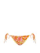Matchesfashion.com Emilio Pucci - Side-tie Lily-print Bikini Briefs - Womens - Orange Print