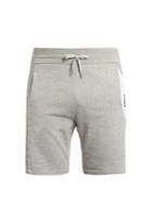 Moncler Gamme Bleu Embroidered-logo Cotton-jersey Shorts