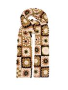 Story Mfg. - Piece Xl Crocheted Organic-cotton Scarf - Womens - Beige Multi