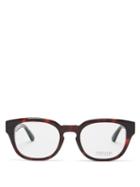 Mens Eyewear Matsuda - Tortoiseshell-effect Acetate Square Glasses - Mens - Brown