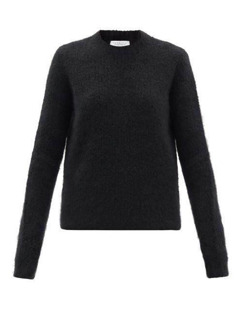 Matchesfashion.com Gabriela Hearst - Philippe Boucl-stitch Cashmere-blend Sweater - Womens - Black