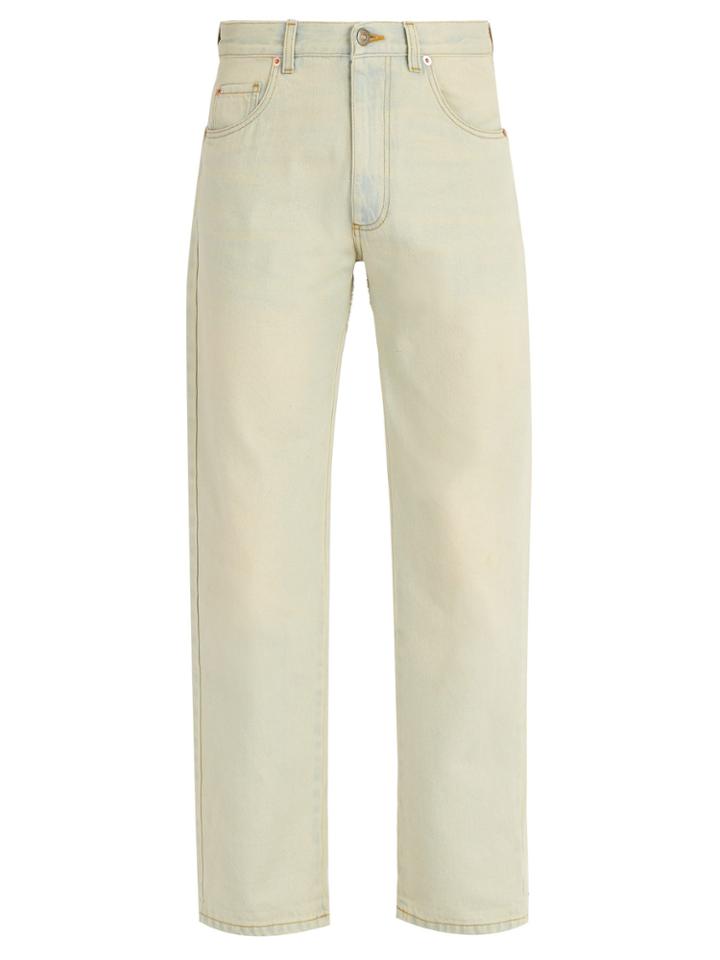 Gucci Logo-print Straight-leg Jeans