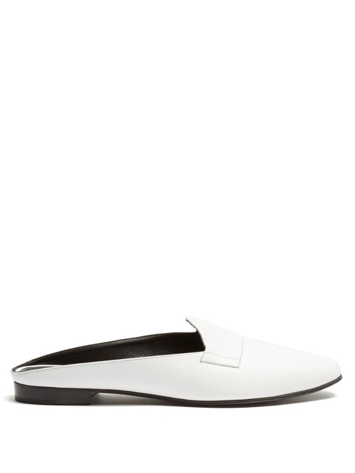 Pierre Hardy Jacno Leather Slip-on Loafers