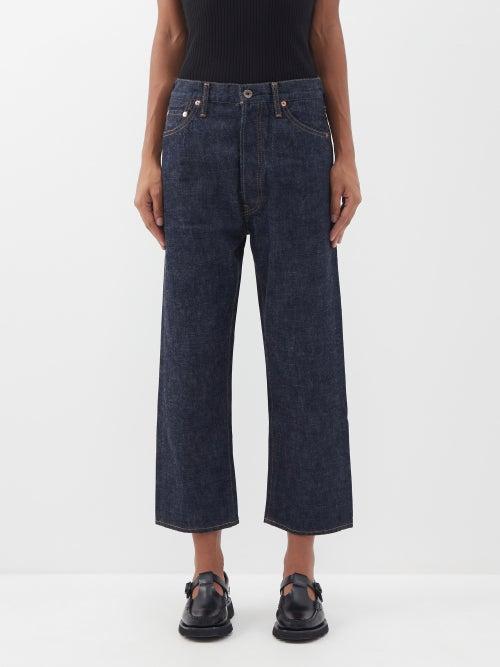 Chimala - Selvedge-denim Wide-leg Jeans - Womens - Indigo