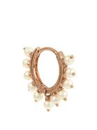 Maria Tash Pearl & Rose-gold Earring