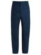 Balenciaga High-rise Wool-blend Trousers