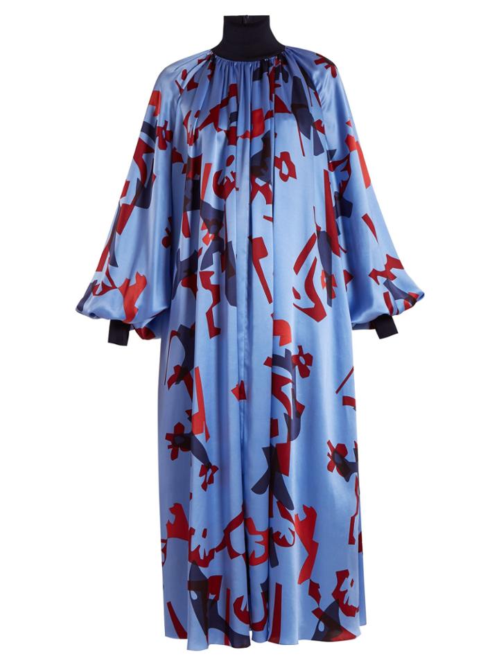 Roksanda Cressida Graphic-print Silk Dress