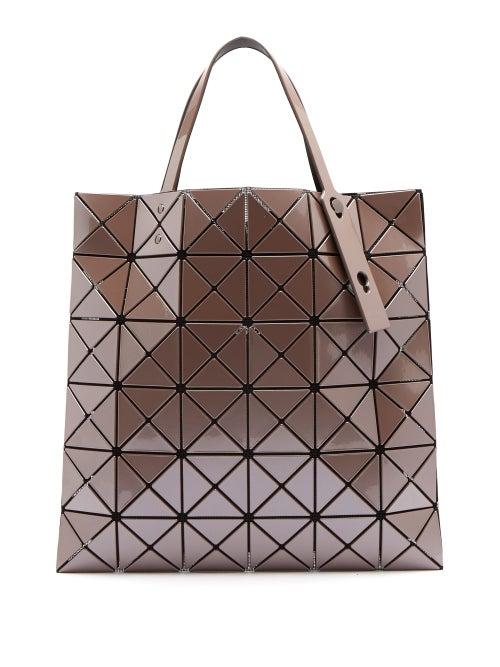 Matchesfashion.com Bao Bao Issey Miyake - Lucent Pvc Tote Bag - Womens - Khaki