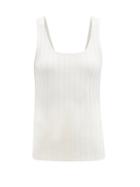 Matchesfashion.com Aje - Overture Ribbed Tank Top - Womens - White
