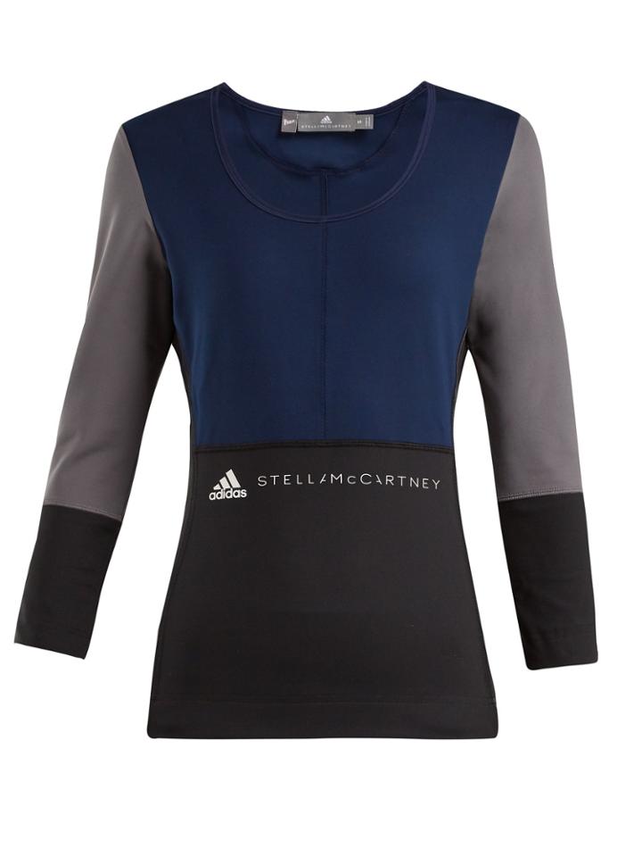 Adidas By Stella Mccartney Yoga Comfort Long-sleeved Top