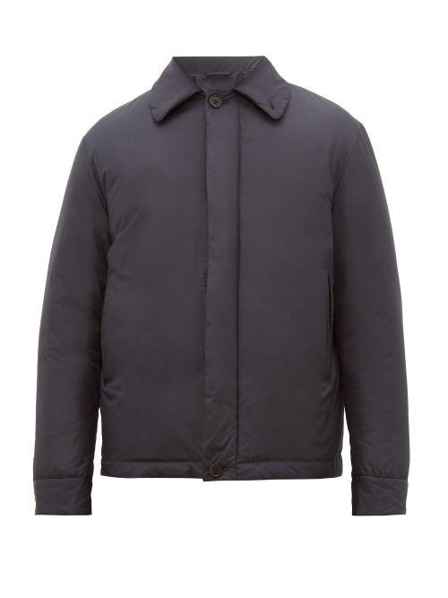 Matchesfashion.com The Row - Logan Down Jacket - Mens - Navy