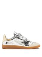 Isabel Marant Beth Pinked-edge Low-top Leather Trainers