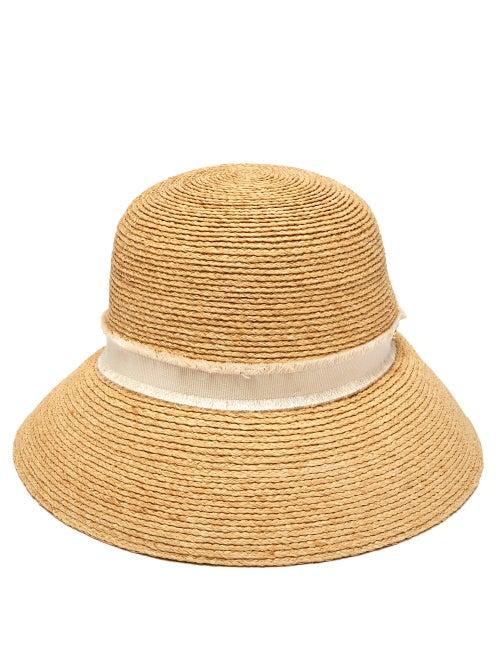Matchesfashion.com Heidi Klein - Cape Elizabeth Raffia Bucket Hat - Womens - Beige