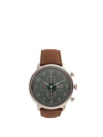 Matchesfashion.com Armogan - Spirit Of St. Louis Stainless Steel Watch - Mens - Brown Multi