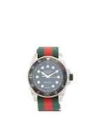 Gucci Dive Stainless-steel And Canvas Watch