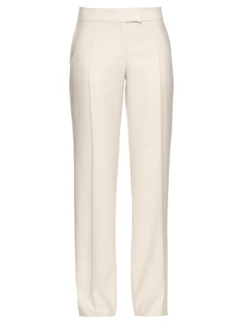 Stella Mccartney Jasmin Straight-leg Wool Trousers