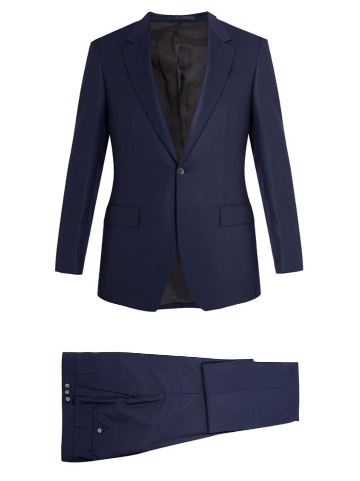Kilgour Single-breasted Wool-crepe Suit