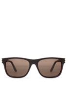 Matchesfashion.com Cartier Eyewear - C Dcor Acetate Sunglasses - Mens - Black