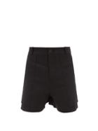 Matchesfashion.com Toogood - The Machinist Linen-blend Shorts - Mens - Black